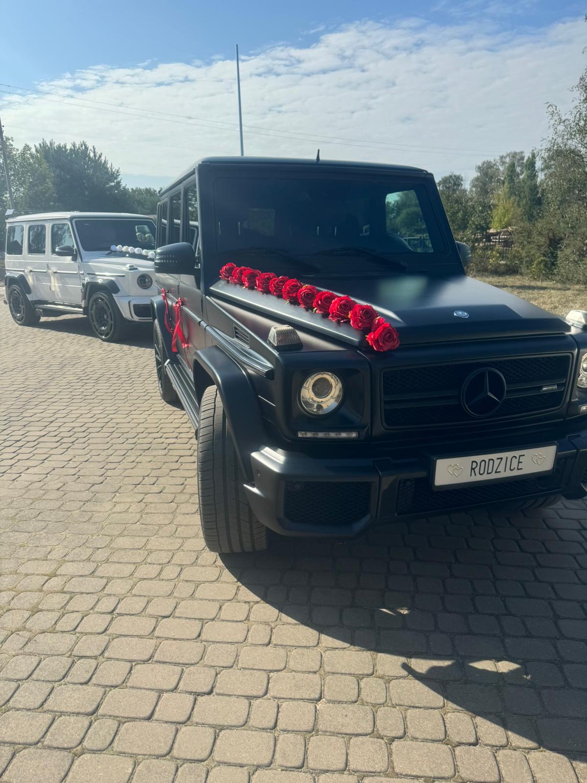 Czarny matowy GANGSTERSKI Mercedes G63 AMG - mozliwosc prowadzenia