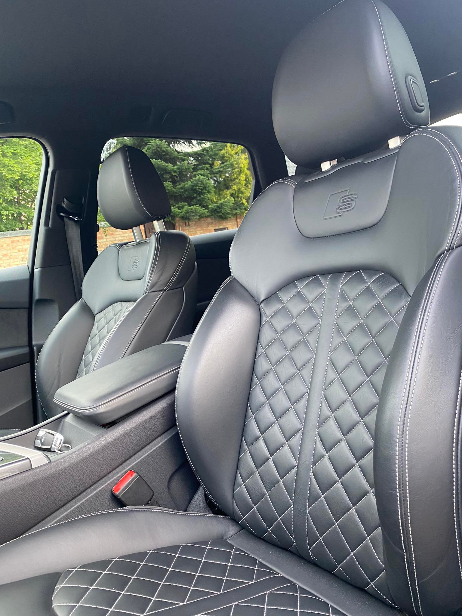Czarny, matowy BANDYTA Audi SQ7 4.0 v8 435km ! Ogromne auto ze sportowym charatkerem !