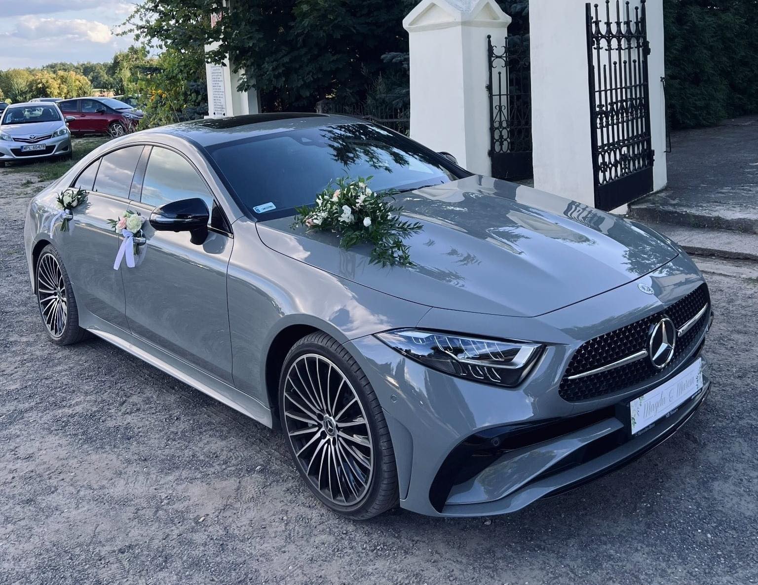 Najnowszy, szary Mercedes CLS400d 2022 ! Możliwość prowadzenia !