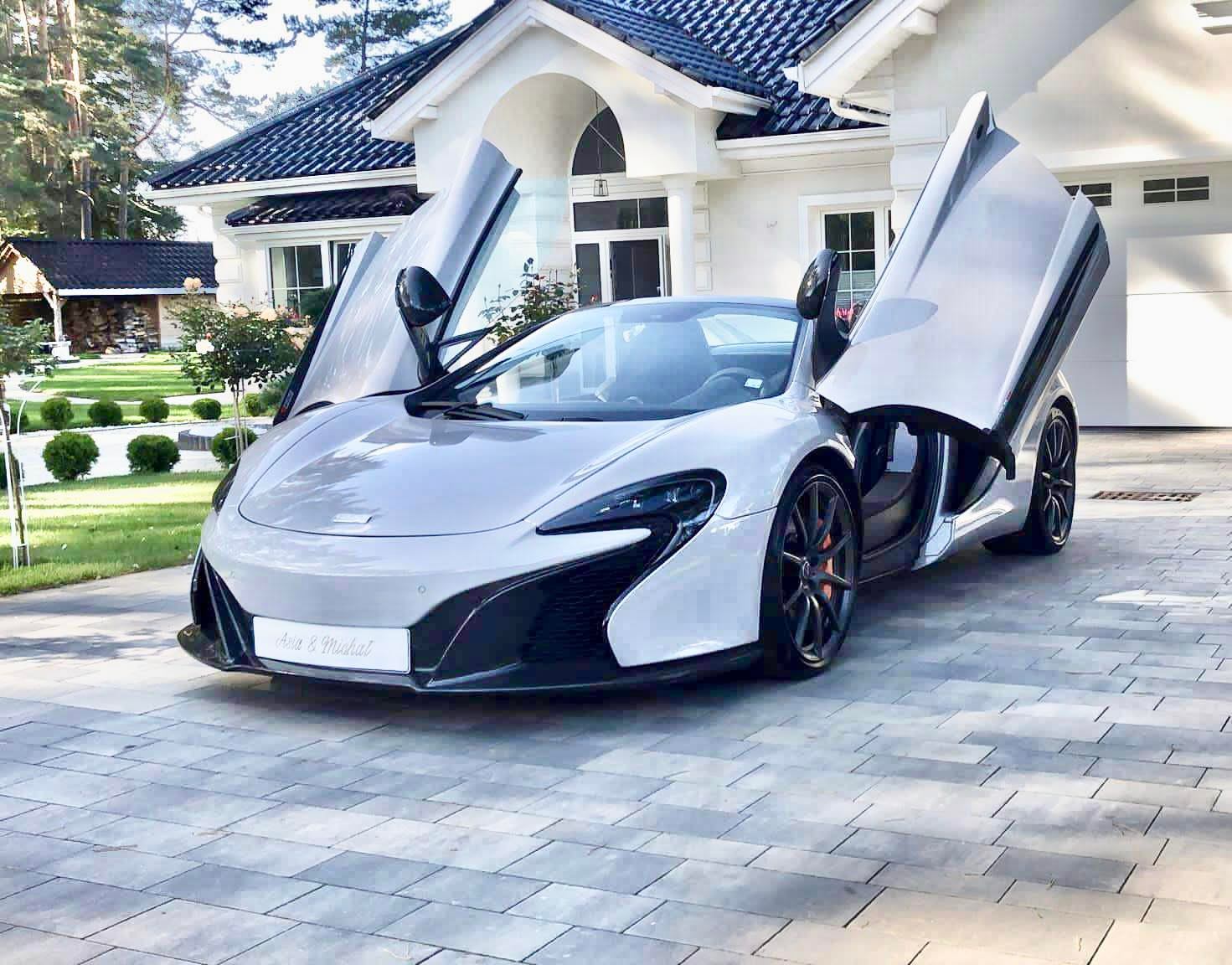 McLaren 650s Spider (Cabrio) v8 650km 2.9 do 100 ! Supercar na wasze wesele ! Sam prowadzisz
