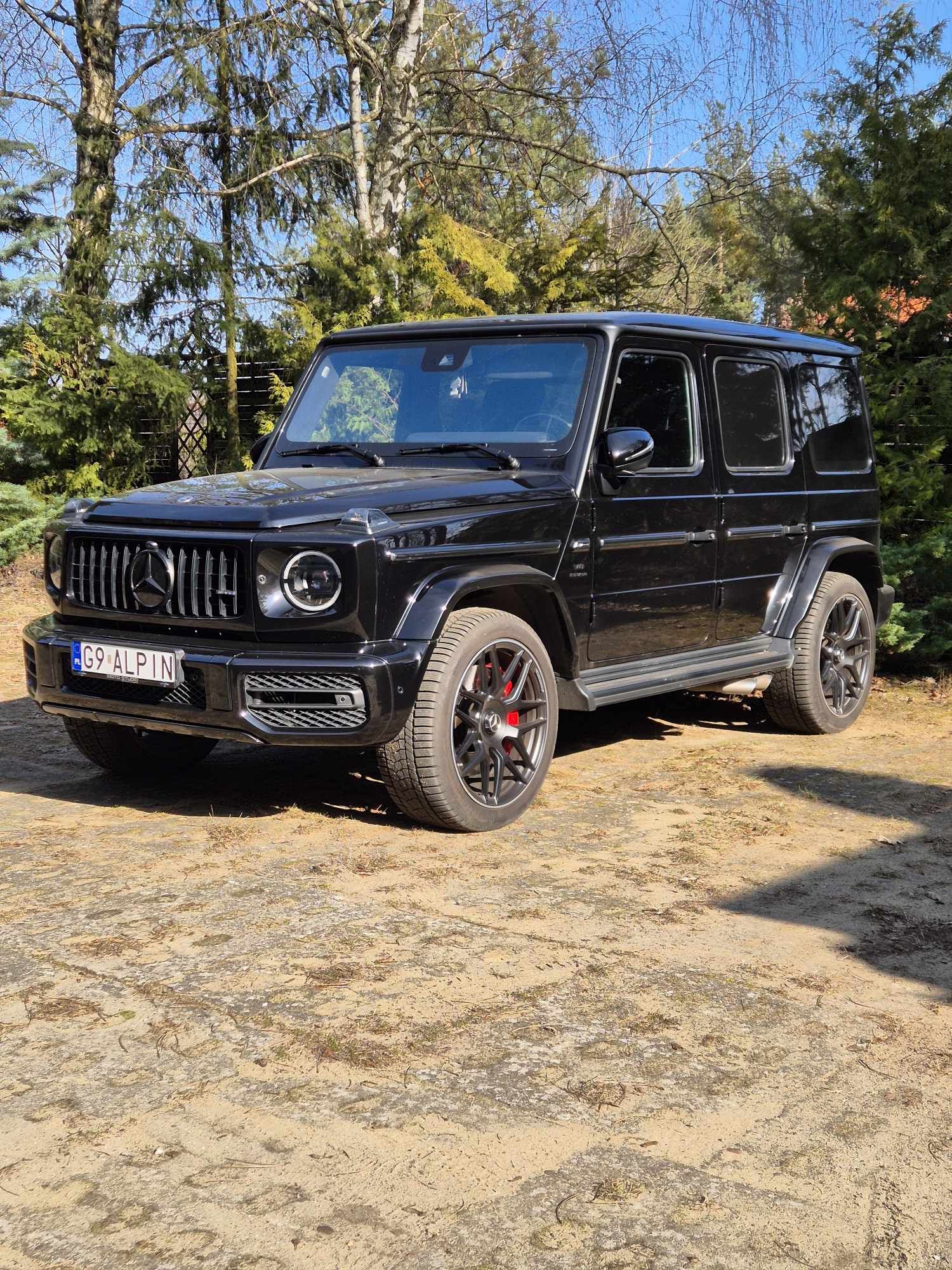Najnowszy czarny Mercedes G63 AMG - B A N D Y T A