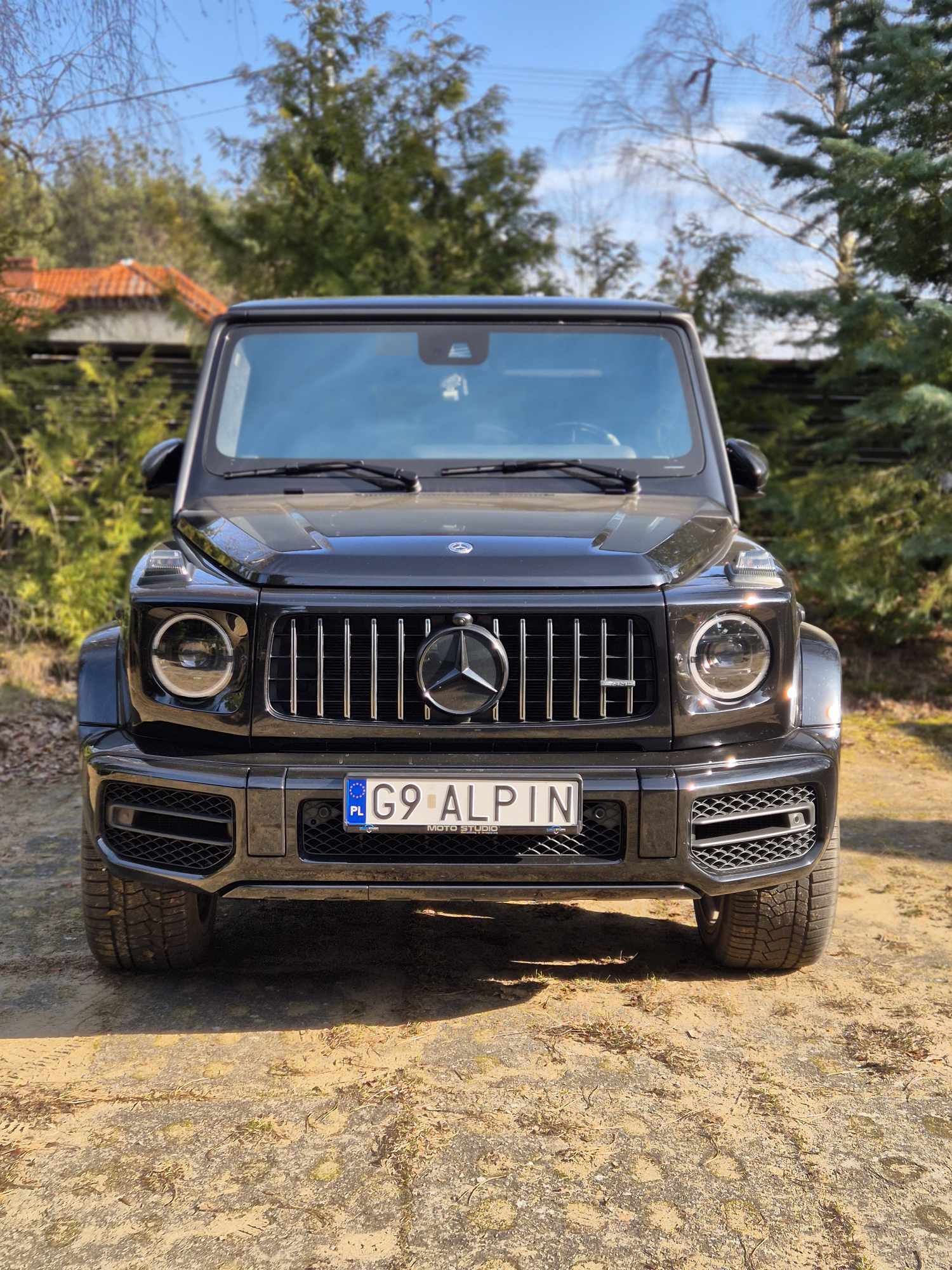 Najnowszy czarny Mercedes G63 AMG - B A N D Y T A