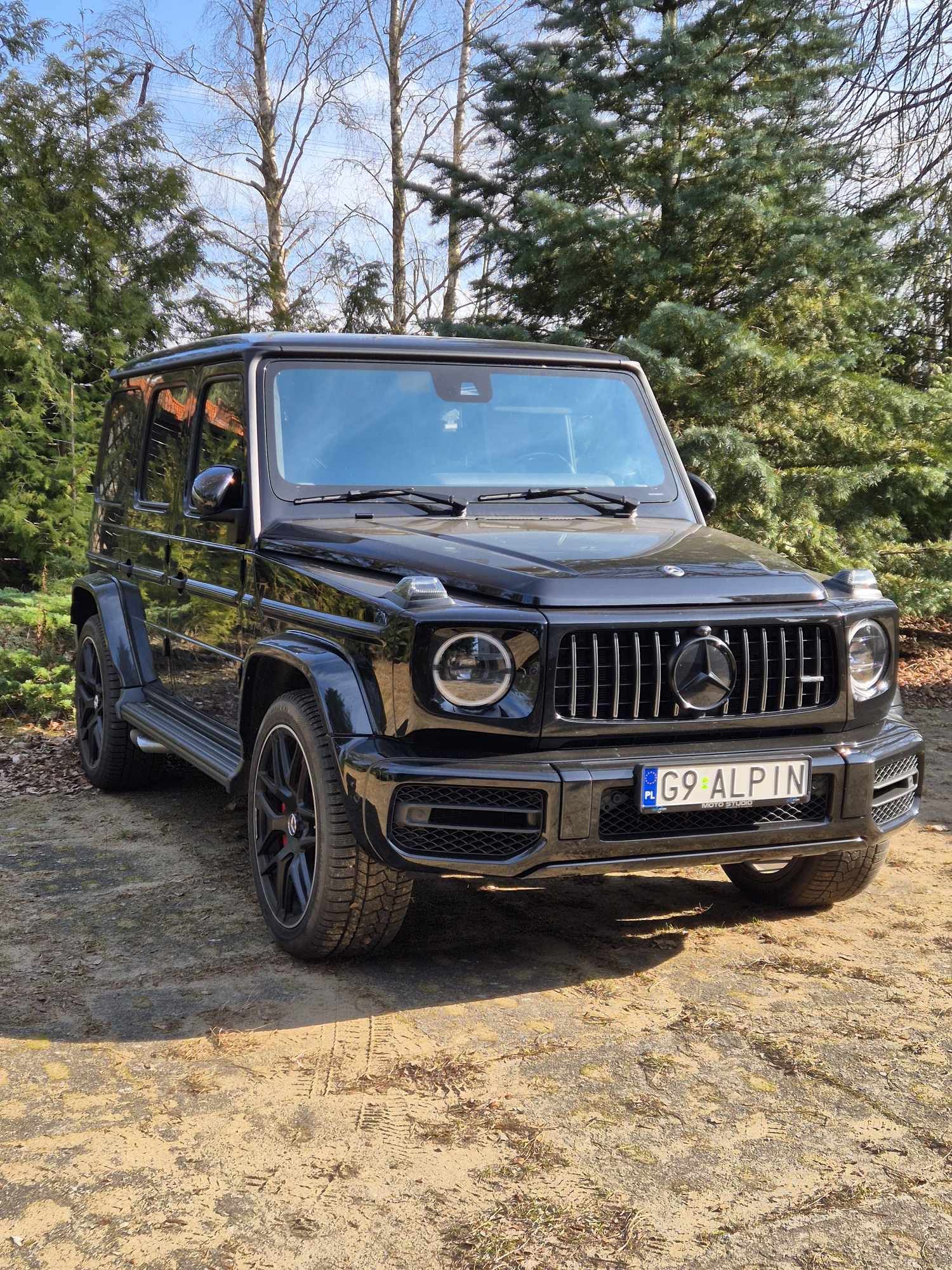 Najnowszy czarny Mercedes G63 AMG - B A N D Y T A
