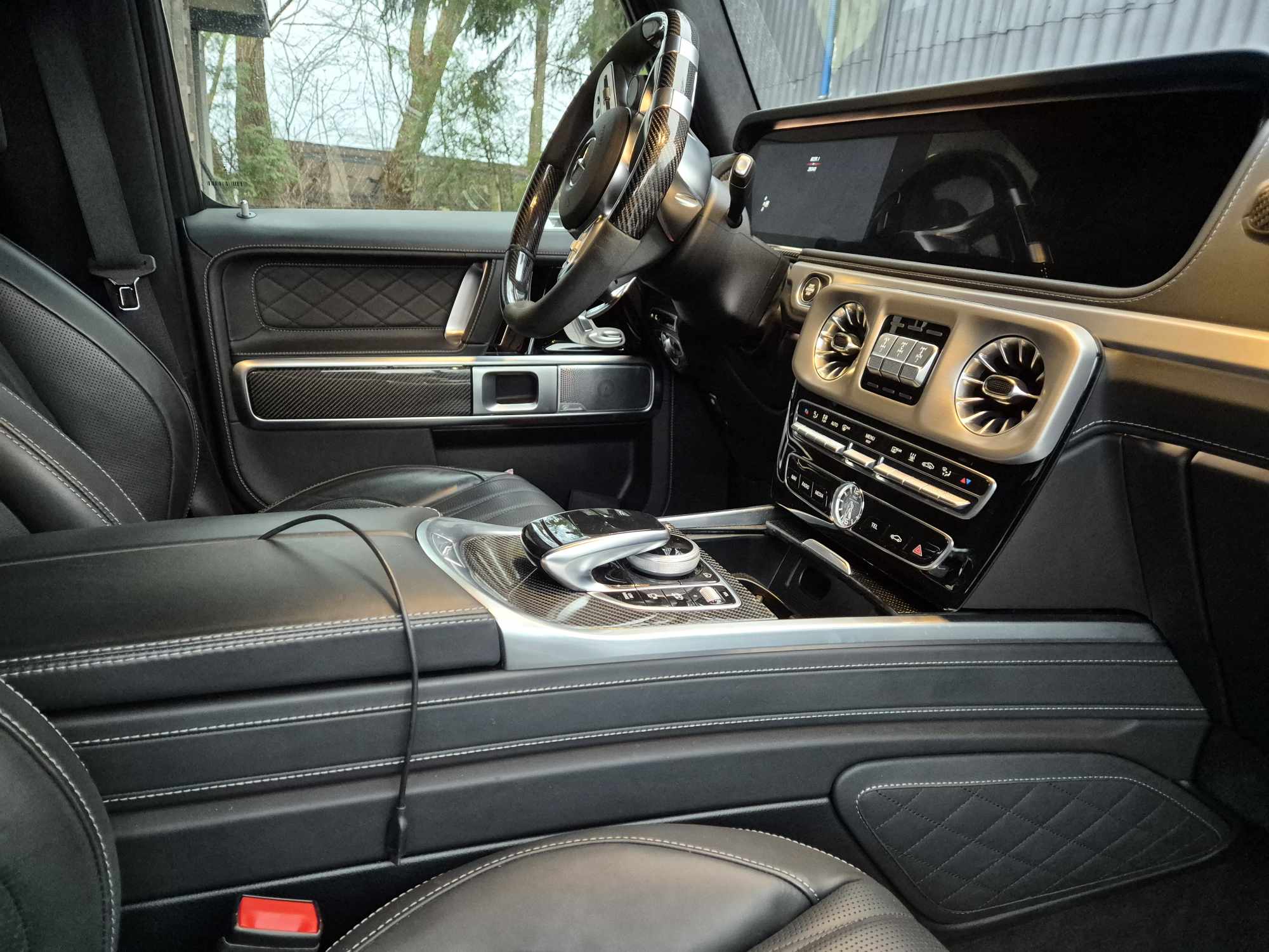 Najnowszy czarny Mercedes G63 AMG - B A N D Y T A