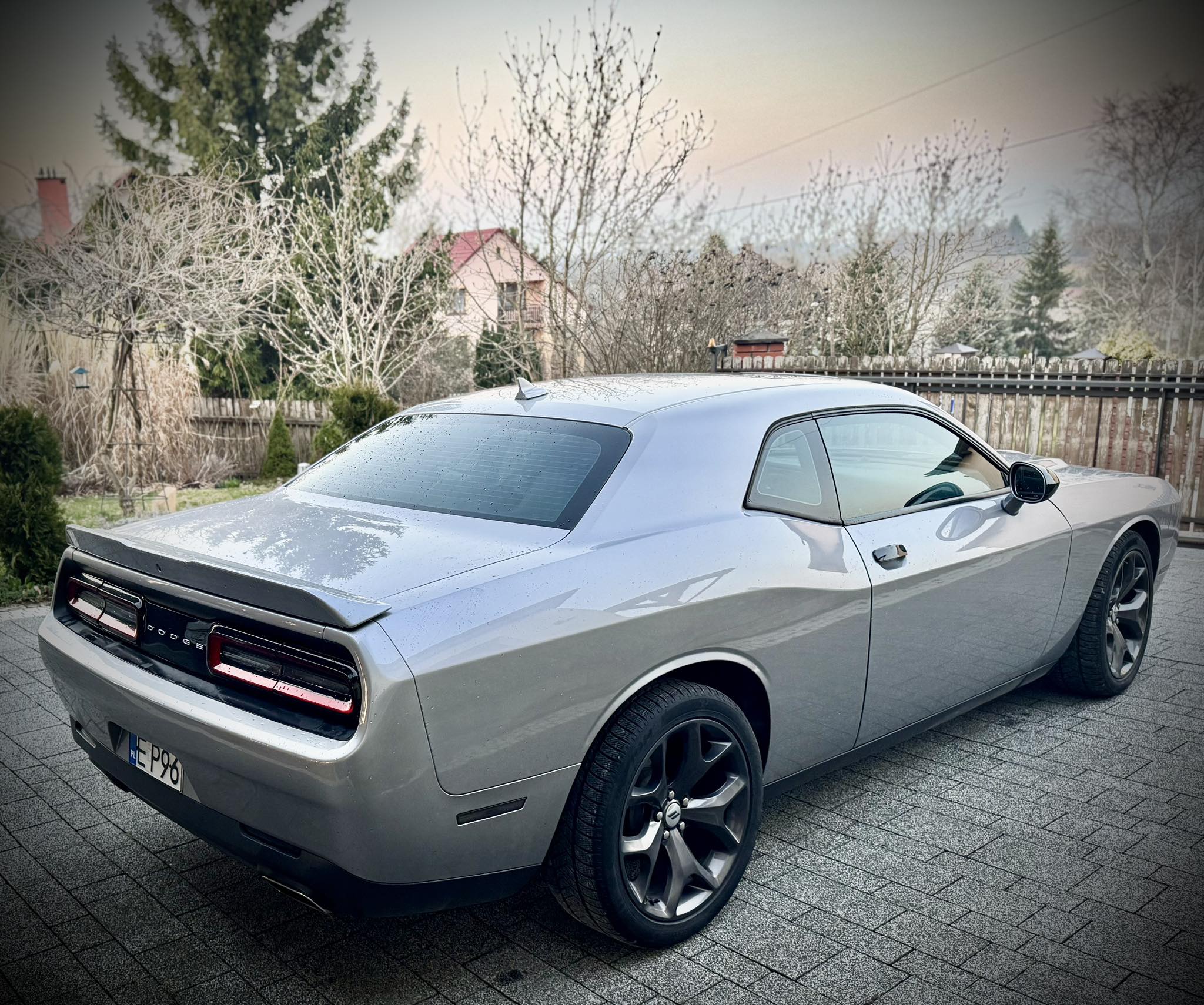 Szary Dodge Challenger V6 - sami prowadzicie !