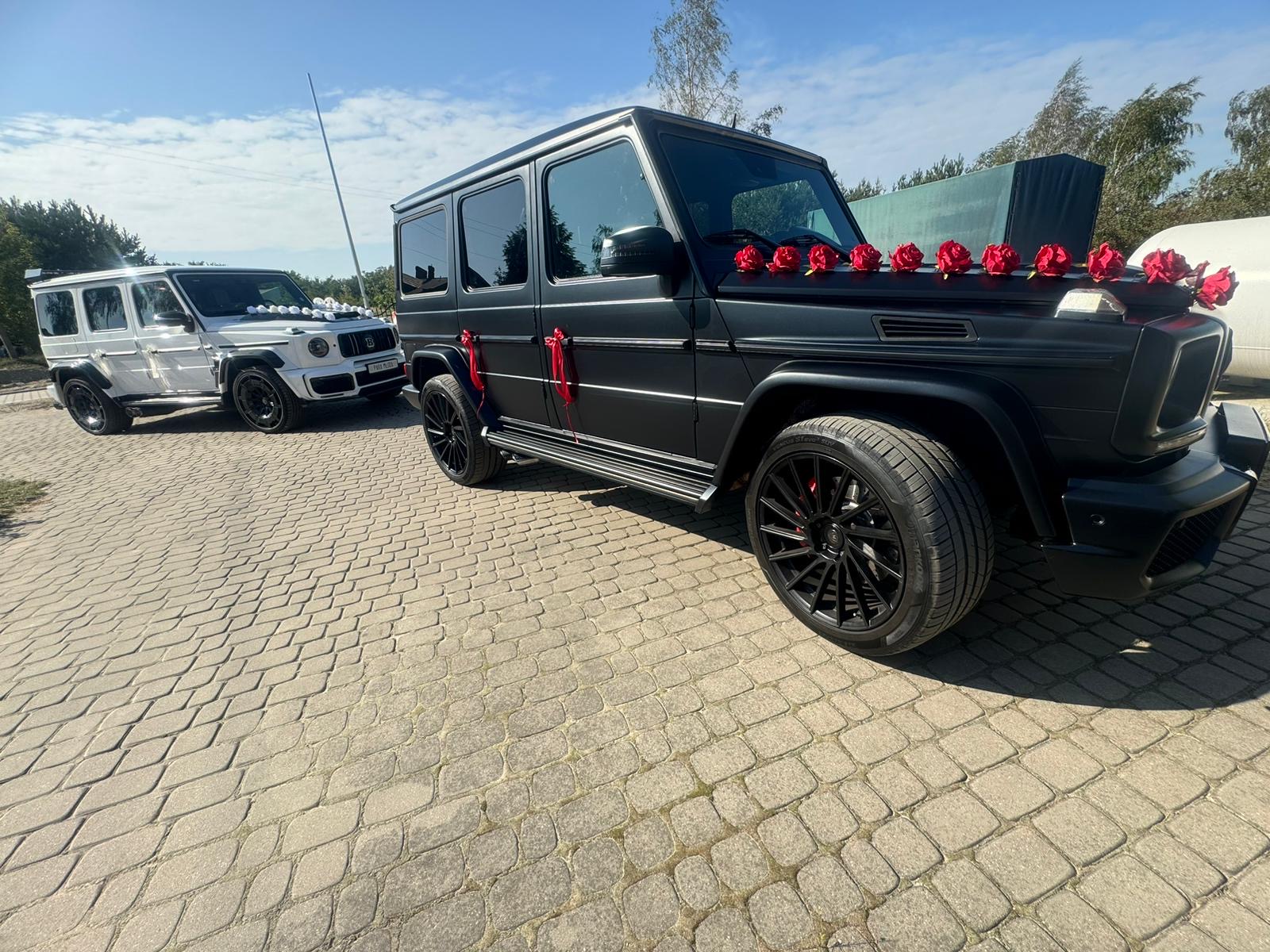 Czarny matowy GANGSTERSKI Mercedes G63 AMG - mozliwosc prowadzenia