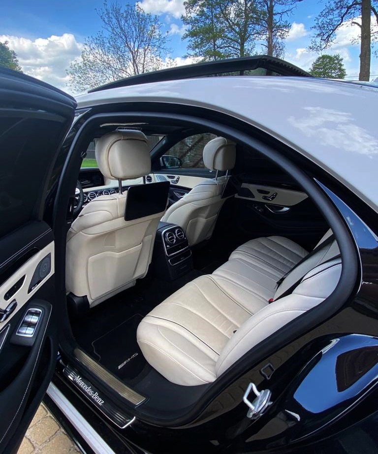Biały Mercedes S Maybach w222, mega luksusowy ! Mozliwosc prowadzenia