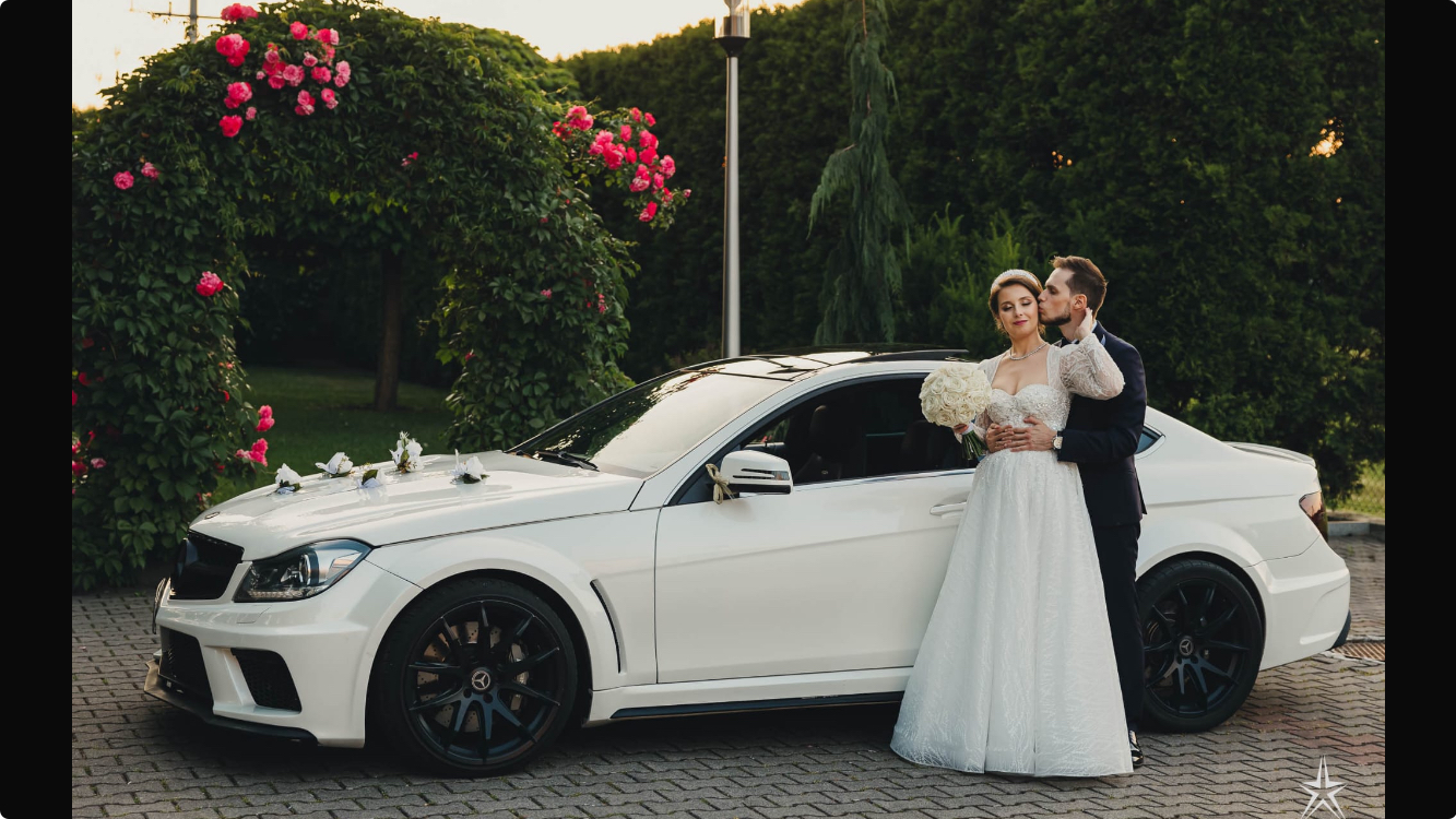 Kultowy ! Biały Mercedes klasy C63 AMG w204 prawdziwe 6.3l 507km ! - sami prowadzicie