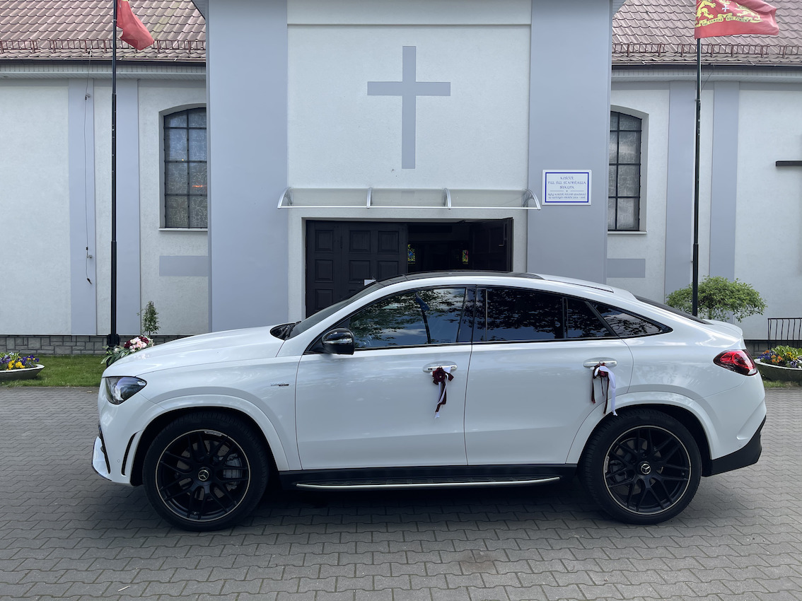 Najnowszy, biały Mercedes GLE 53 AMG Coupe !