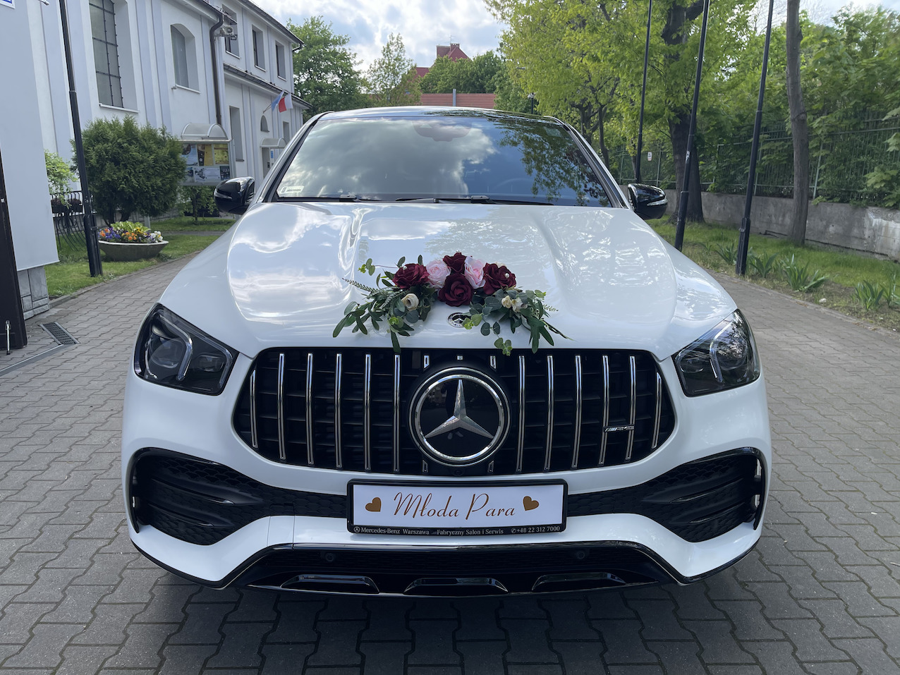 Najnowszy, biały Mercedes GLE 53 AMG Coupe !