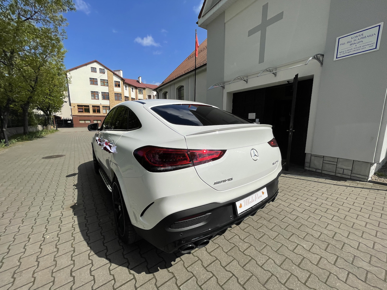 Najnowszy, biały Mercedes GLE 53 AMG Coupe !