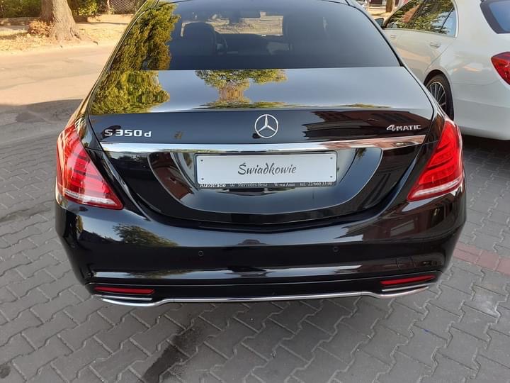 Mercedes S class w222 / Możliwość prowadzenia