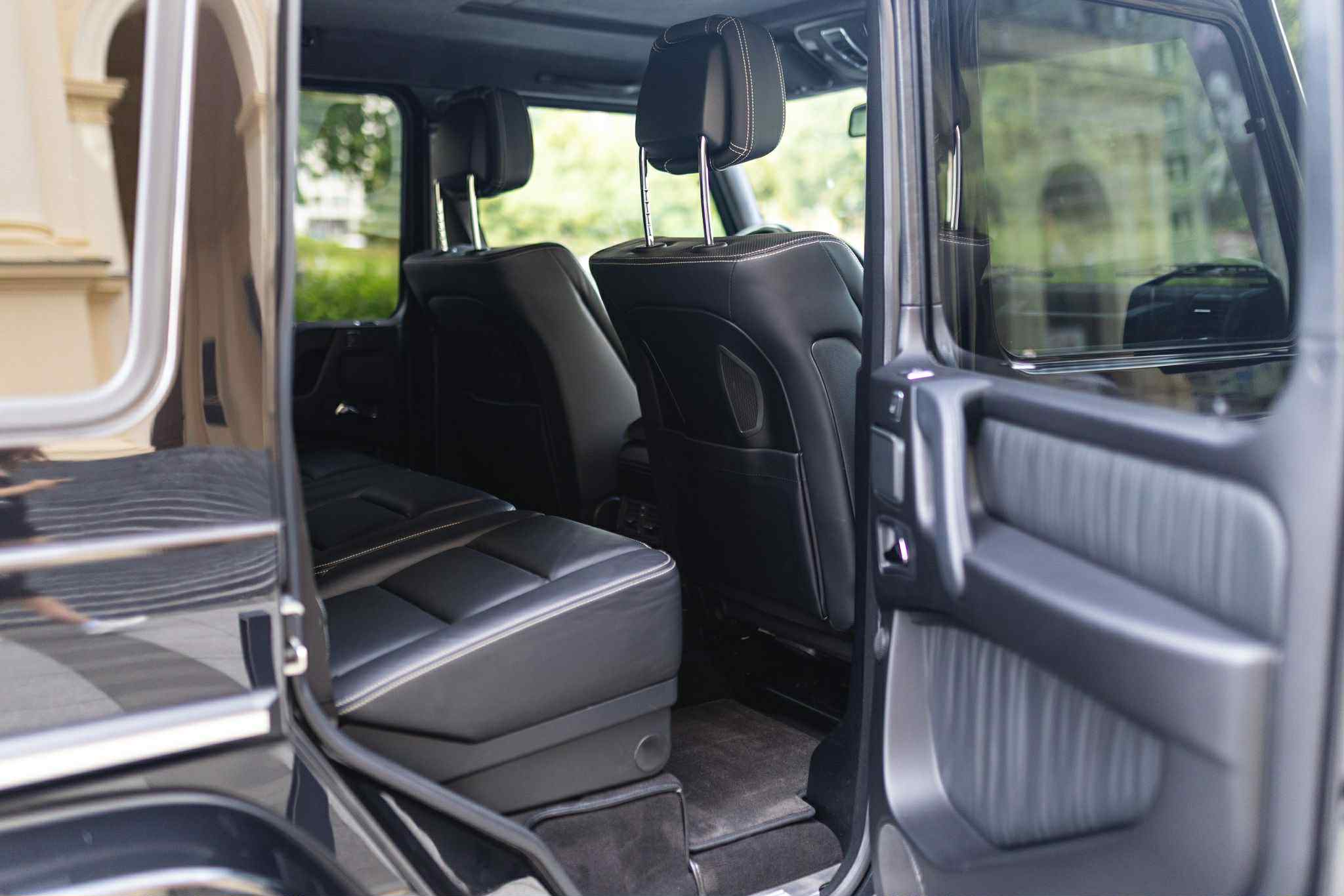 Czarny Mercedes G63 AMG