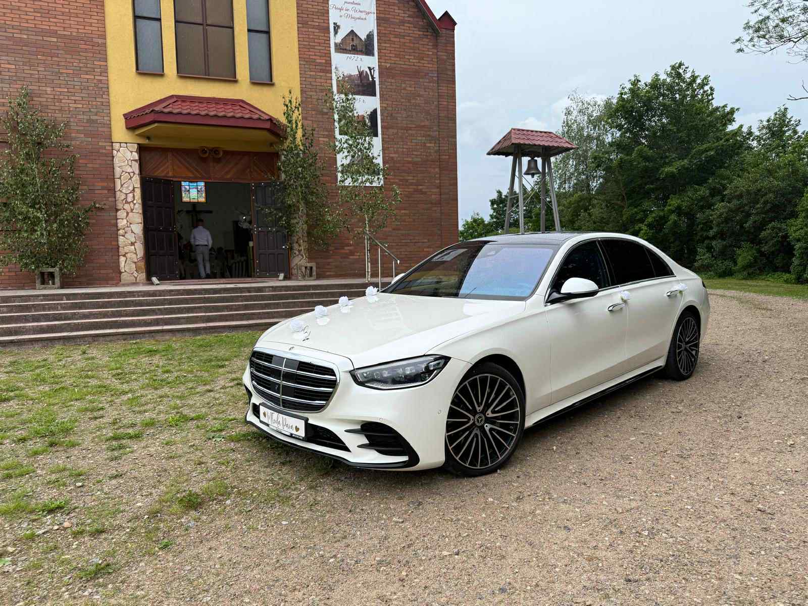 Najnowsza, wyjątkowa, biała klasa S580 w223 v8 Long ! Urzeczywistnienie luksusu !!