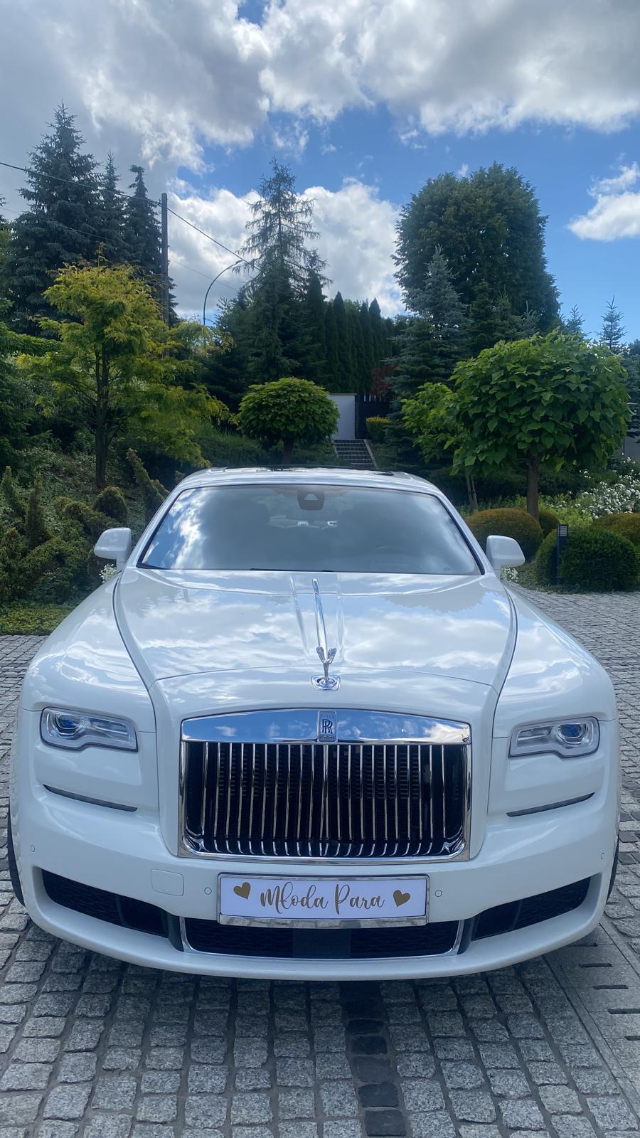 Poliftowy, obłedny, mega luksusowy, biały Rolls Royce Ghost !!
