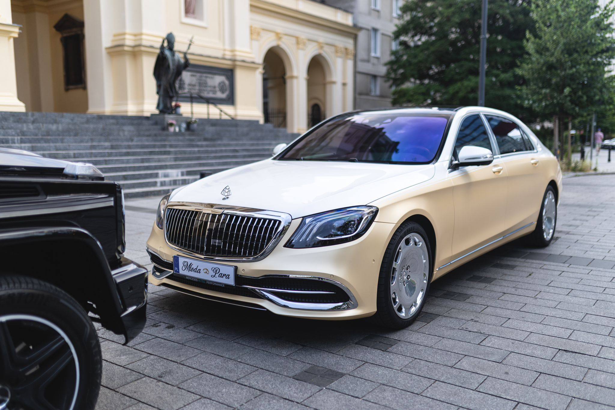 Zjawiskowy Maybach S560 - dwukolorowy ! Biało-złoty - Dla Indywidualistów !