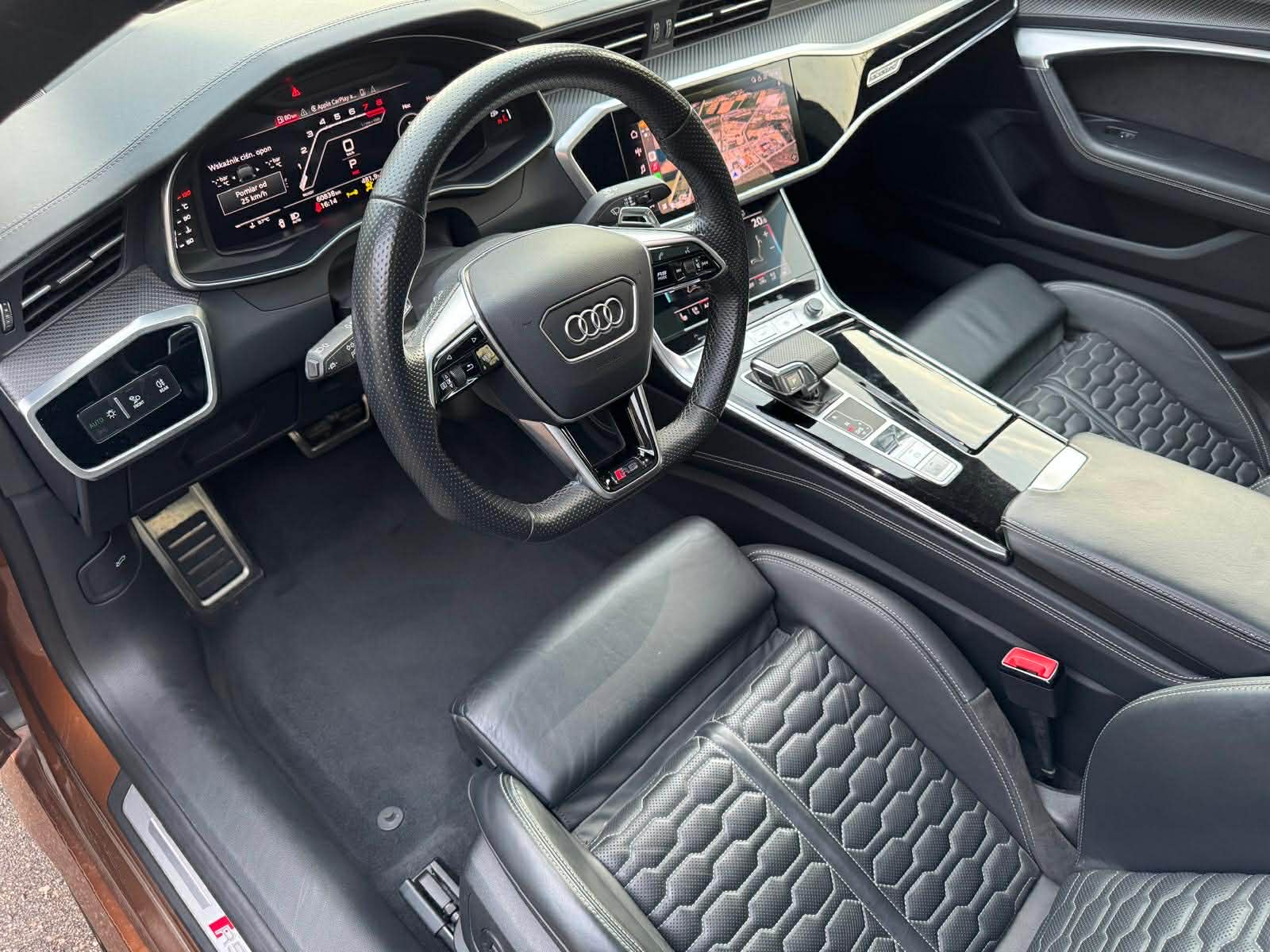 Brązowe (miedziane) Audi Rs7 C8 4.0 v8 600km !
