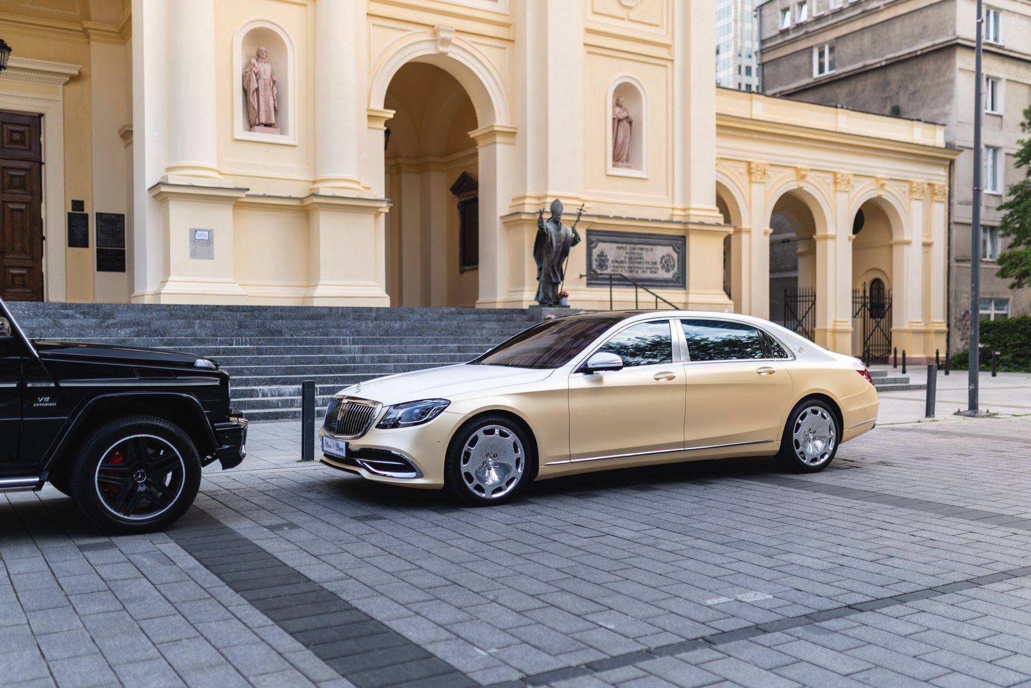 Zjawiskowy Maybach S560 - dwukolorowy ! Biało-złoty - Dla Indywidualistów !