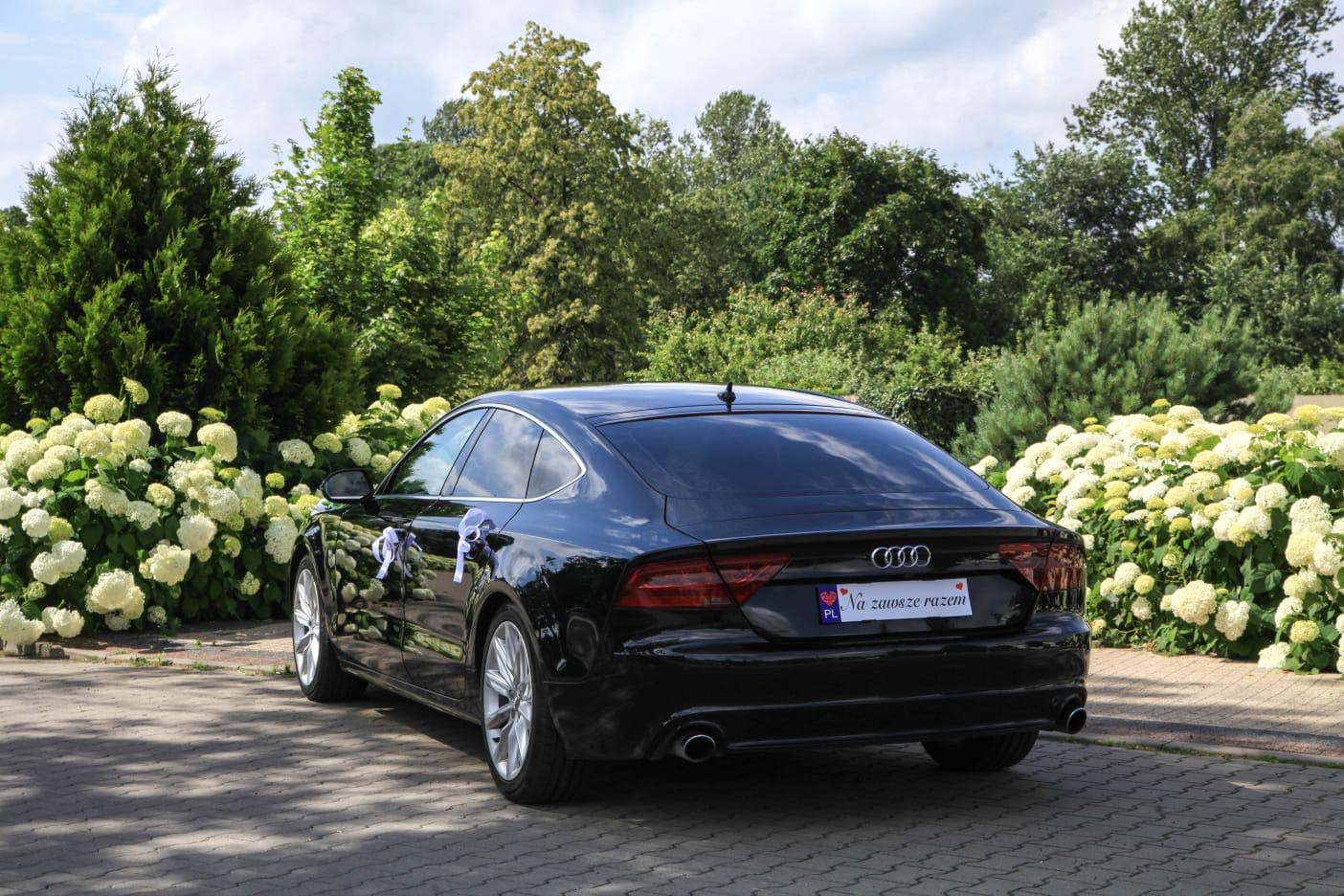 Czarne, piękne Audi A7 C7 Sportback