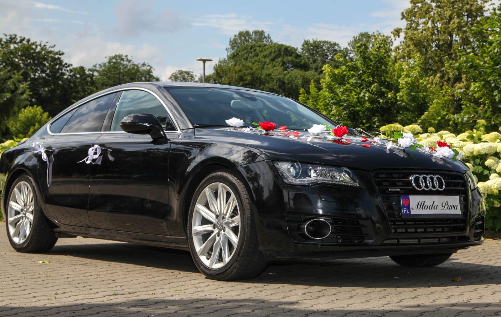 Czarne, piękne Audi A7 C7 Sportback
