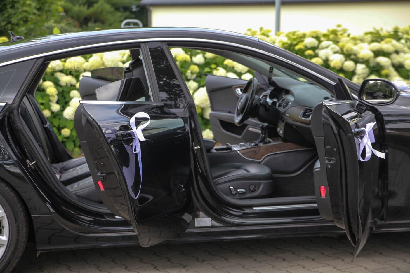 Czarne, piękne Audi A7 C7 Sportback