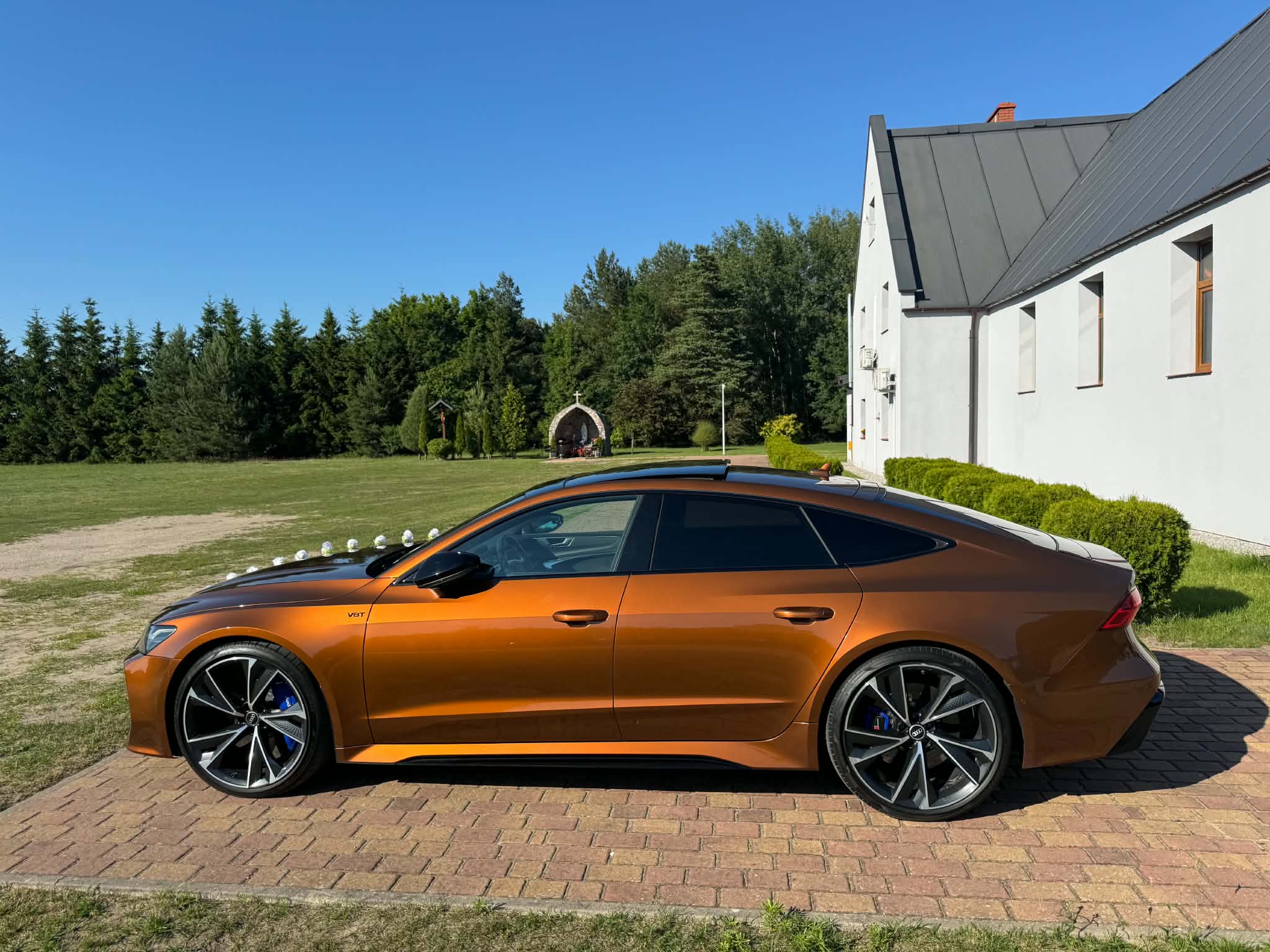 Brązowe (miedziane) Audi Rs7 C8 4.0 v8 600km !