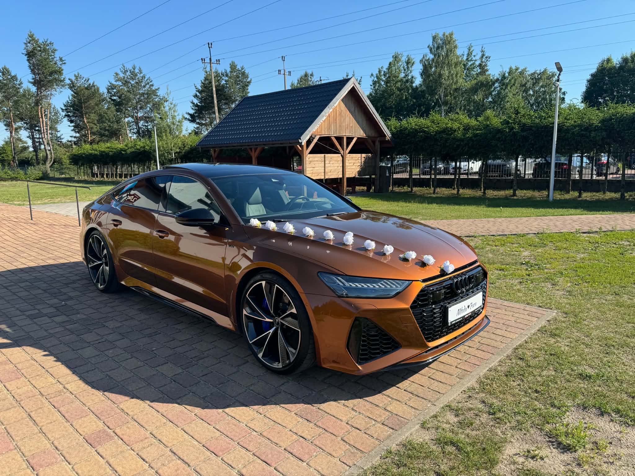 Brązowe (miedziane) Audi Rs7 C8 4.0 v8 600km !
