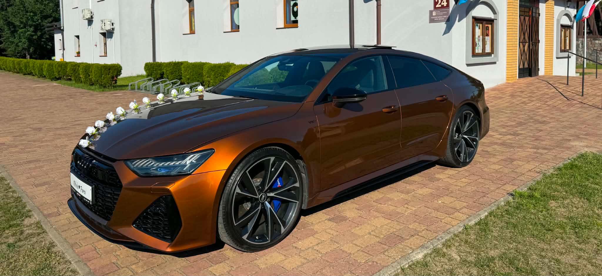 Brązowe (miedziane) Audi Rs7 C8 4.0 v8 600km !