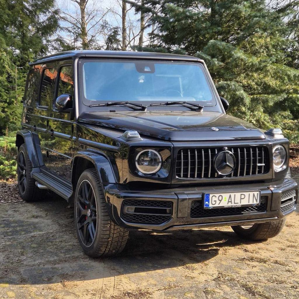 Najnowszy czarny Mercedes G63 AMG - B A N D Y T A