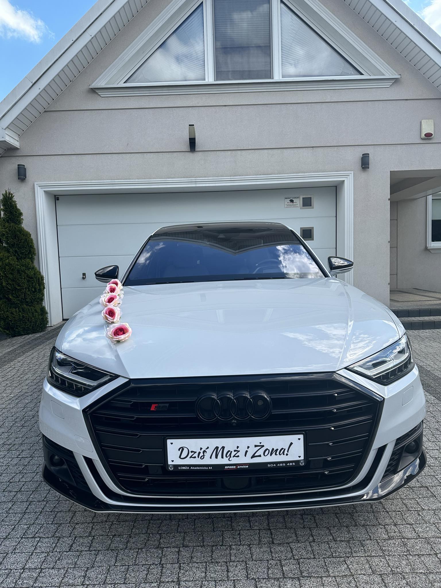 Najnowsze Audi S8 D5 Lang - biała perła - 4.0 v8 571km !
