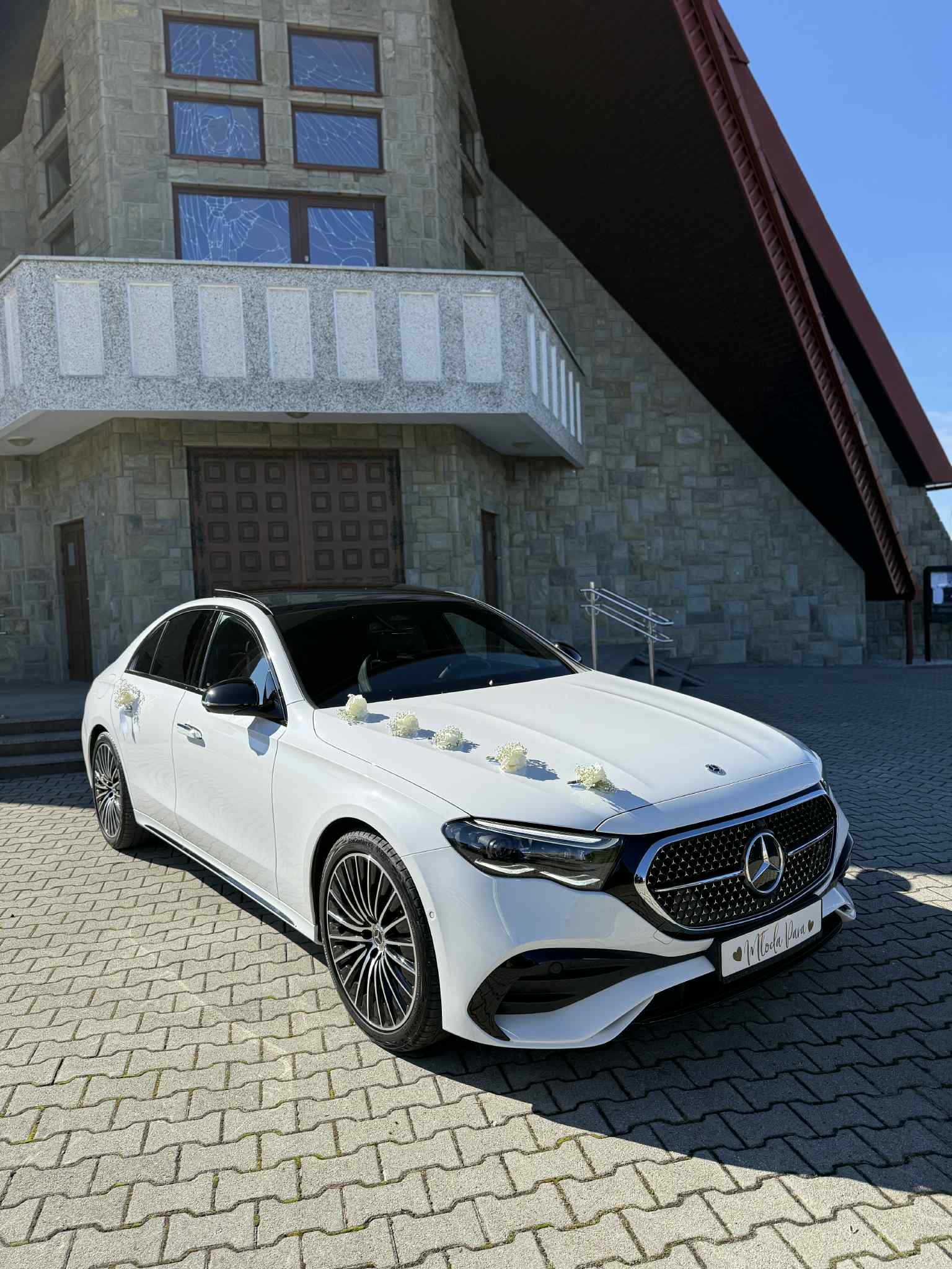 Najnowszy Mercedes klasy E w214 w pakiecie Amg