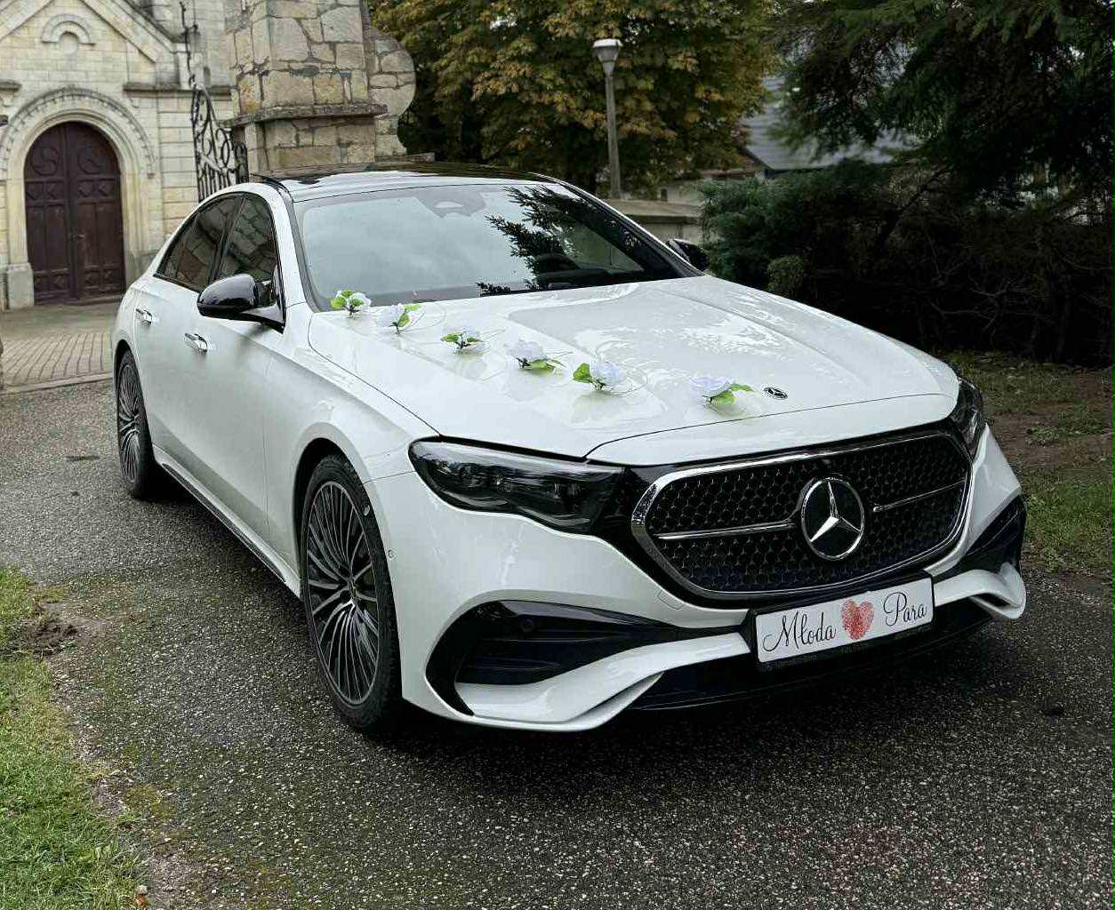 Najnowszy Mercedes klasy E w214 w pakiecie Amg