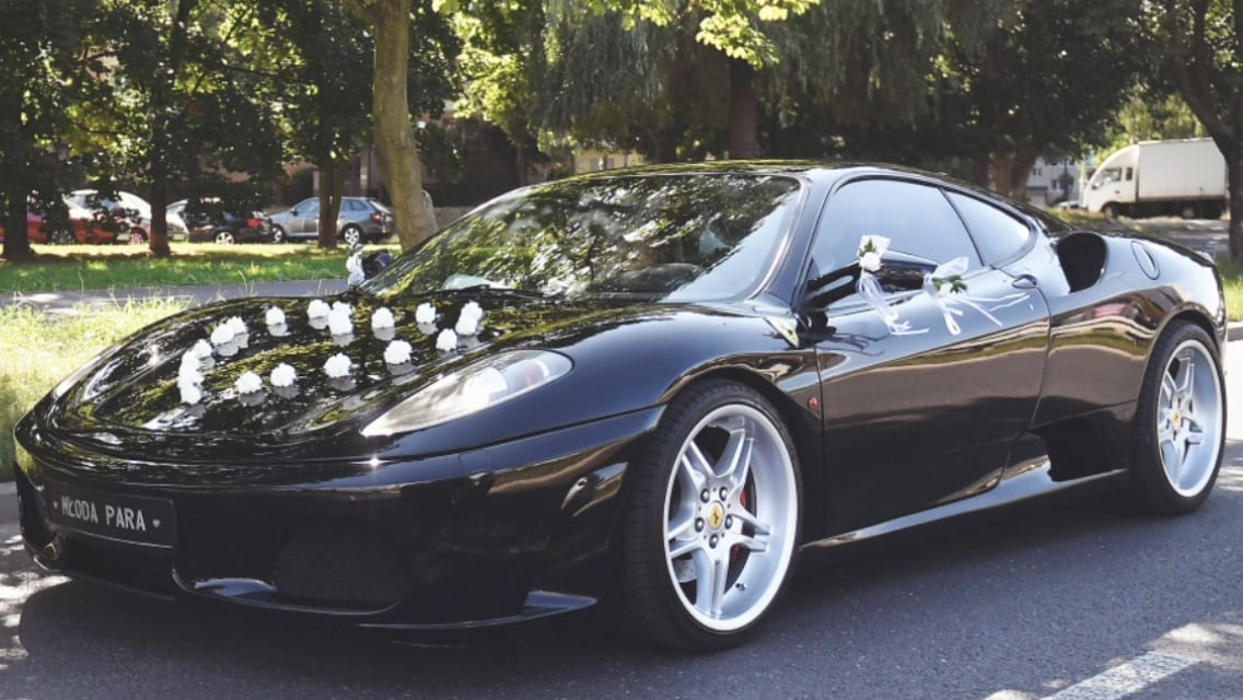 Czarne Ferrari F430 4.3 v8 490km - sami prowadzicie