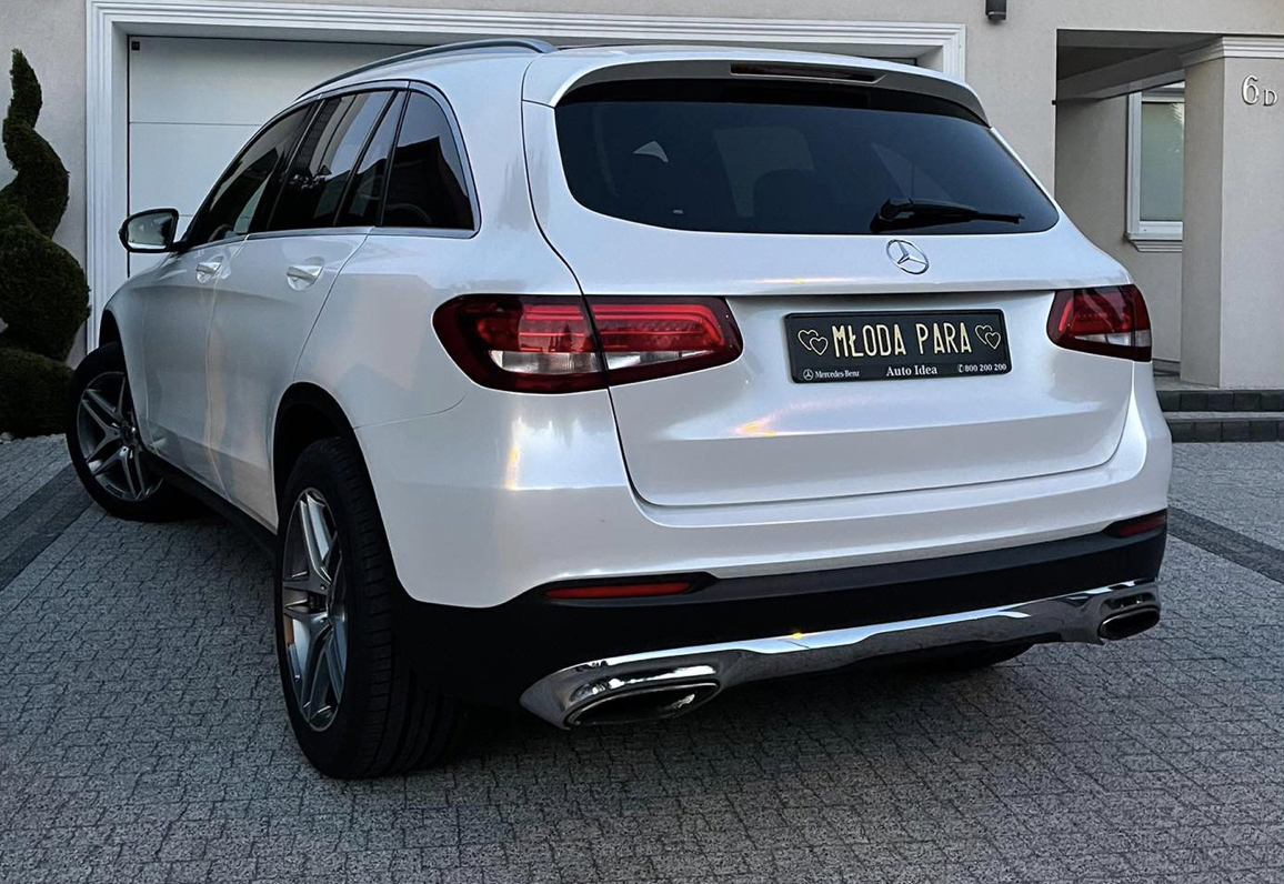 Przepiękny, perłowo-biały Mercedes GLC SUV - mozliwość prowadzenia !